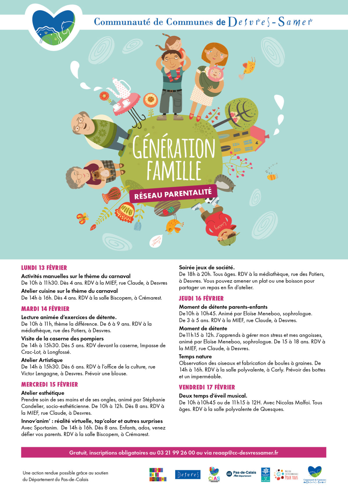 Des animations pour toute la famille