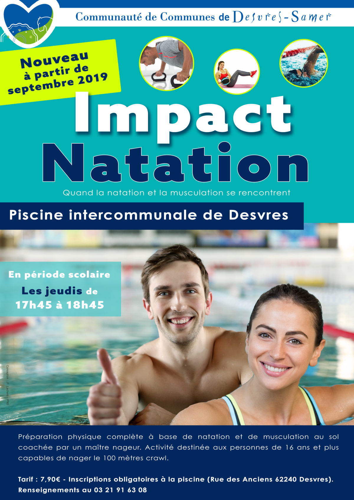 Nouvelle activité à la piscine