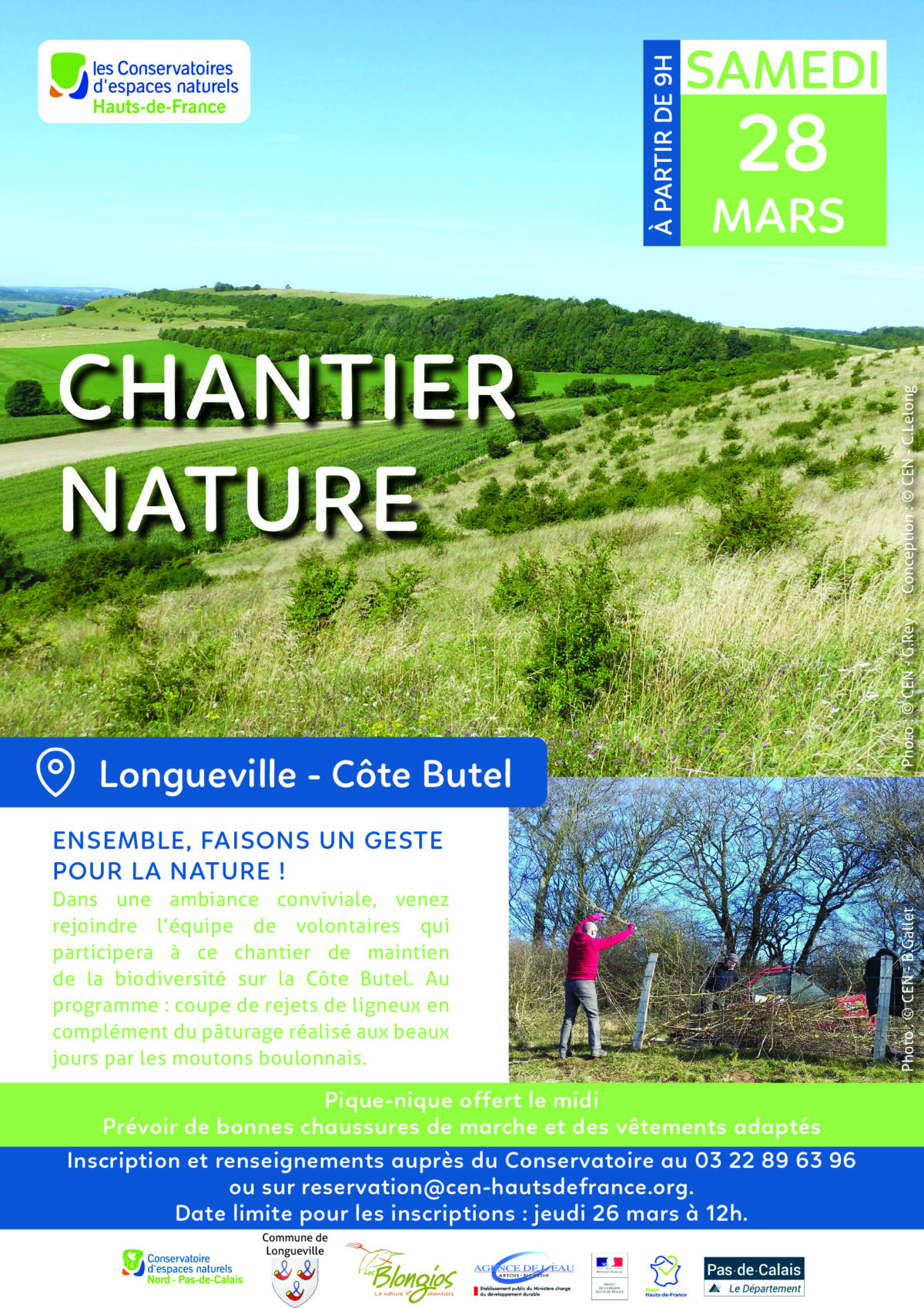 Chantier nature à Longueville