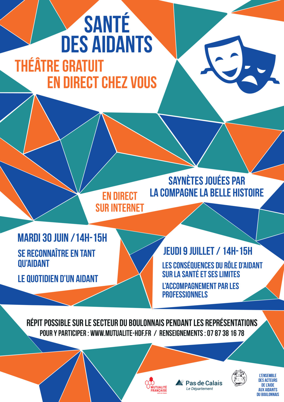 Santé des aidants – théâtre gratuit en live