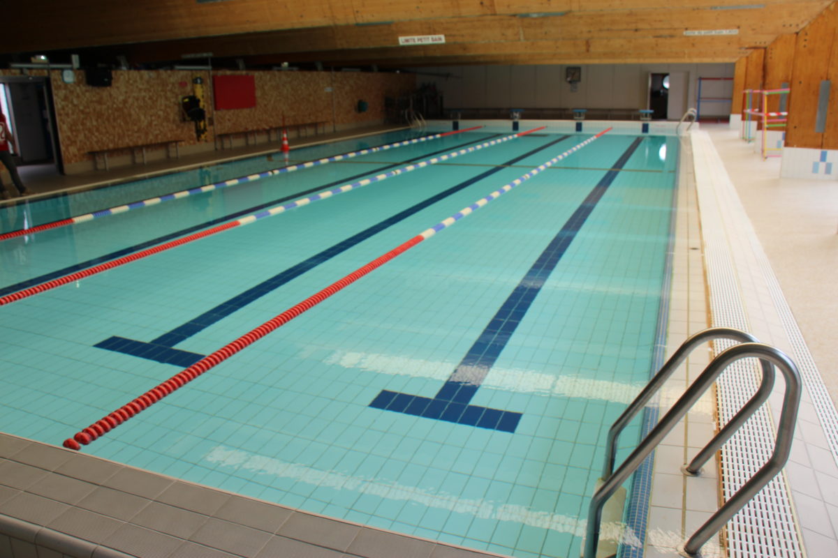 La piscine intercommunale fermée