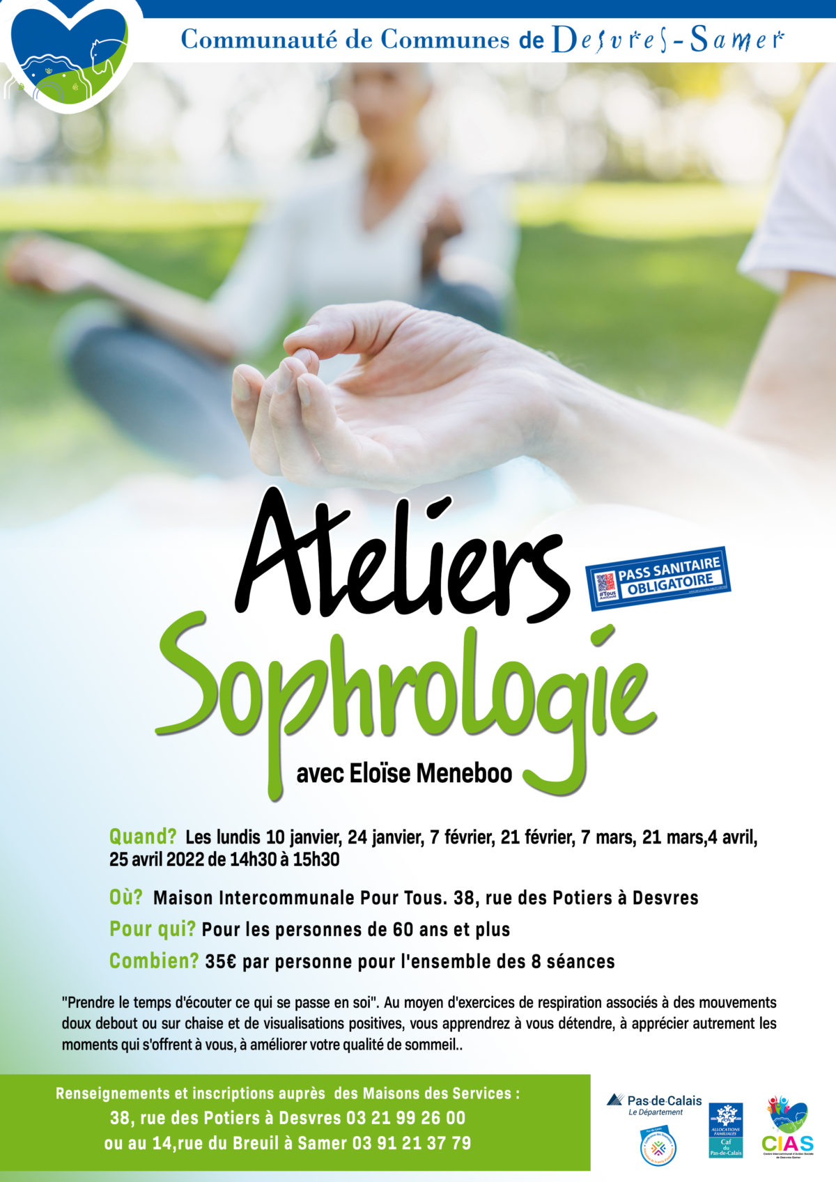 Ateliers sophrologie