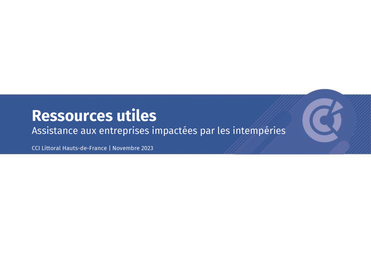 Intempéries – Informations à destination des entreprises